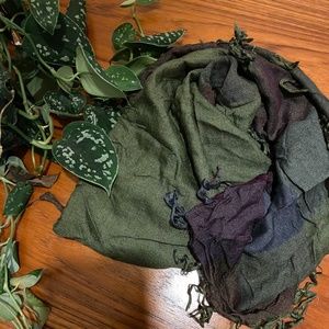 Beautiful Plaid Scarf / Shawl